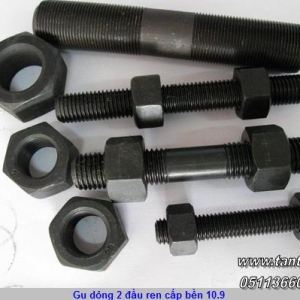 Gu dông 2 đầu ren cấp bền 10.9